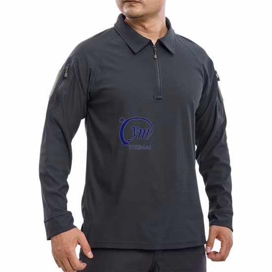 Мужская быстросохнущая рубашка с длинным рукавом для рыбалки