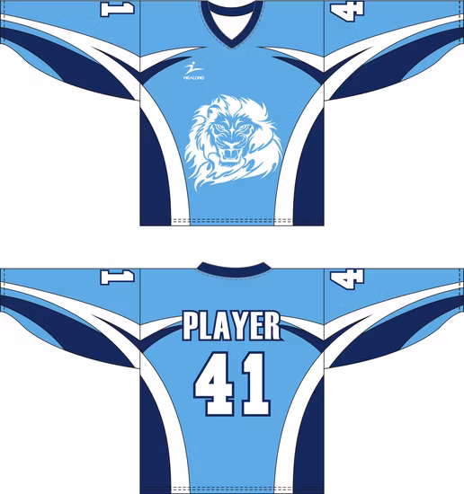 Хоккейные носки из полиэстера Healong с полной сублимацией США, трикотажные изделия для хоккея с шайбой